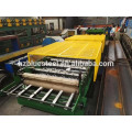 High Speed Tile Forming Type Machine For Roofing , Automatic Metal Glazed Steel Step Roof Tile Roll Forming Machine